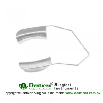 Feaster Wire Speculum Solide Blades Stainless Steel, Blade Size 20 mm